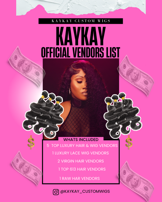 KayKay Vendor List Vol.1